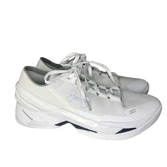 Under Armour Stephan Curry 2 low Chef White Sneakers - Picture 2 of 9